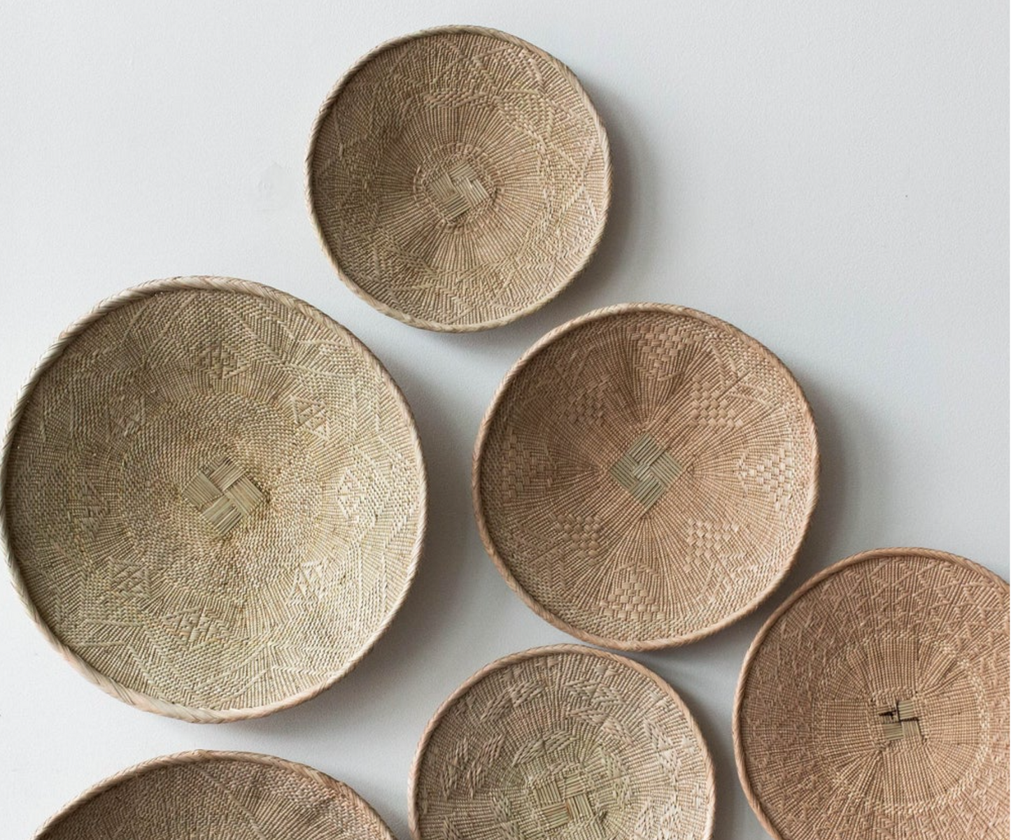 Amaka Wall Basket – Natural Woven