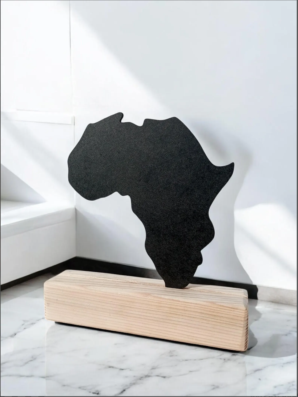 Ena Africa Map Sculpture