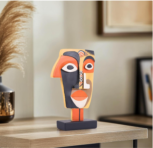 The Keeper – Abstract Resin Sculpture