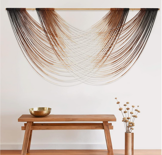 Sannu Wall Weave – Dip-Dyed Macrame Wall Art