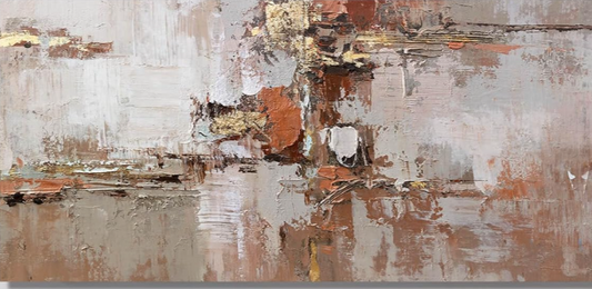 Solari Form – Modern Gold Abstract Canvas Art