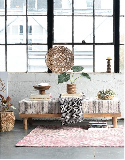 Kumba Throw – Woven Fringe Blanket