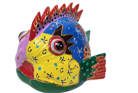 Mami Coco | Handmade Coconut Wood Wall Sculpture