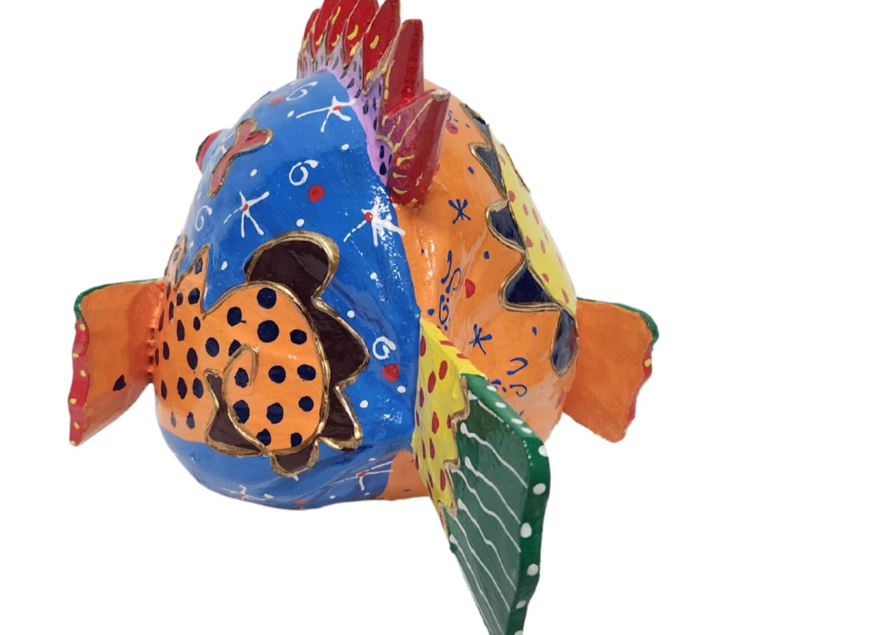 Mami Coco | Handmade Coconut Wood Wall Sculpture