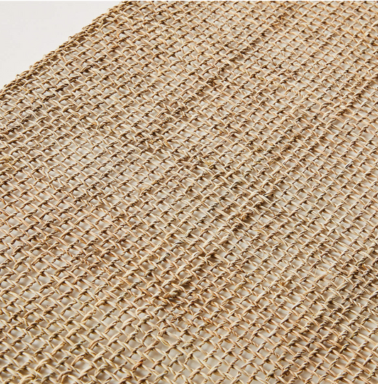 Sawa Table Runner – Open Weave Natural Fiber