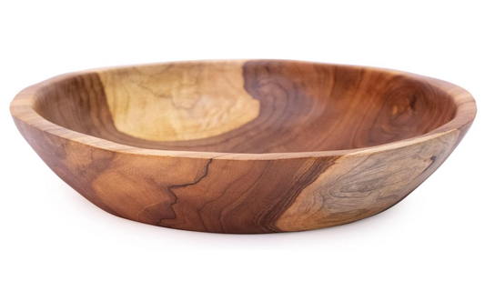 Kaya Carved Teak Bowl