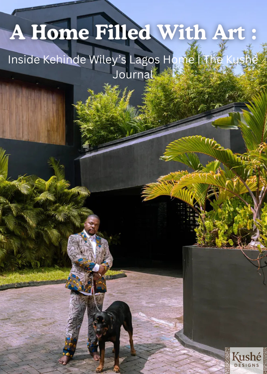 A Home Filled With Art: Our Reflection on Kehinde Wiley’s Lagos Villa