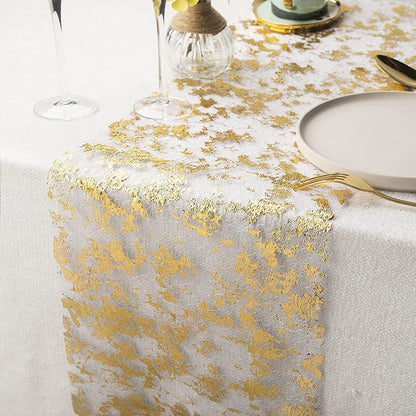 Zuri Luxe Mesh Table Runner