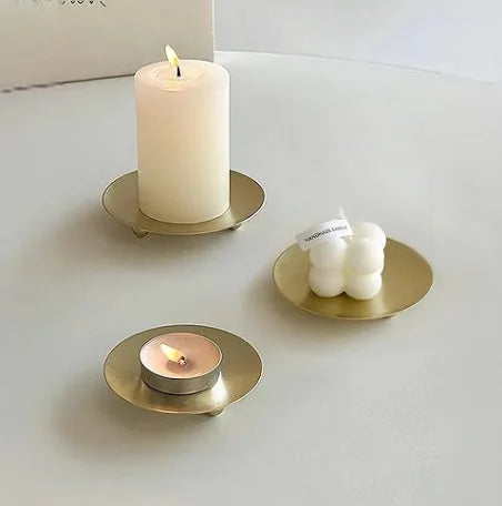 Radié Candle Holder Set — Gold (2)