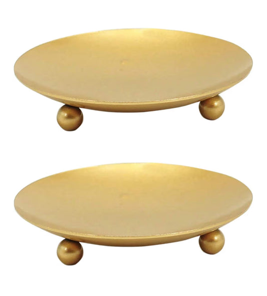 Radié Candle Holder Set — Gold (2)