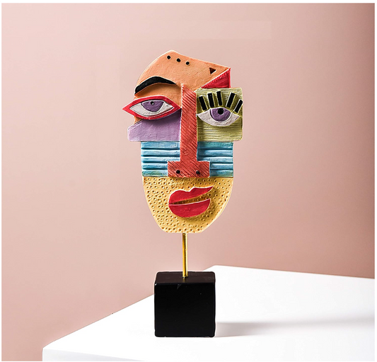The Gaze – Abstract Resin Sculpture