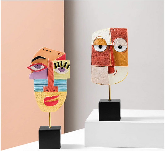 The Gaze – Abstract Resin Sculpture