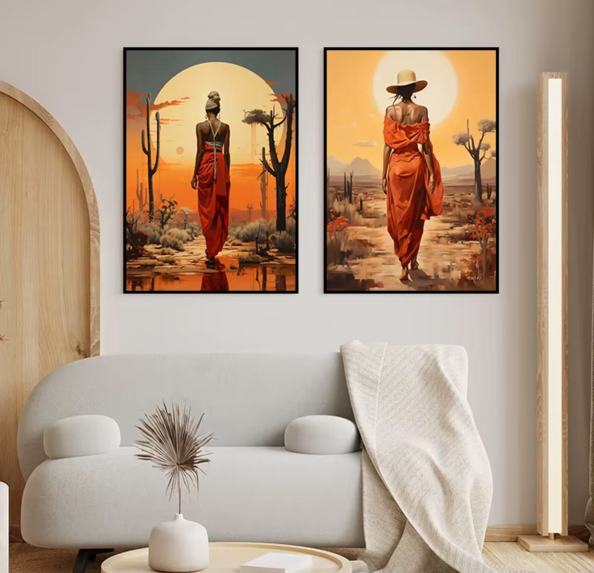 Sundiata Grace – Elegant African Women Canvas Print