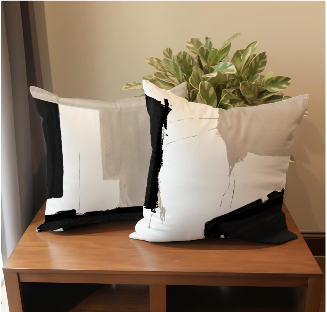 Umoja Pillow Set – Abstract Cushion Covers (Set of 2 or 4)