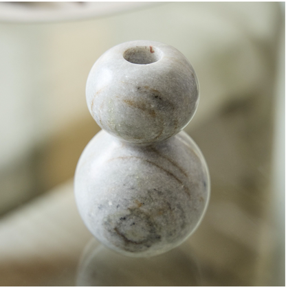 Oroa Marble Candle Holders