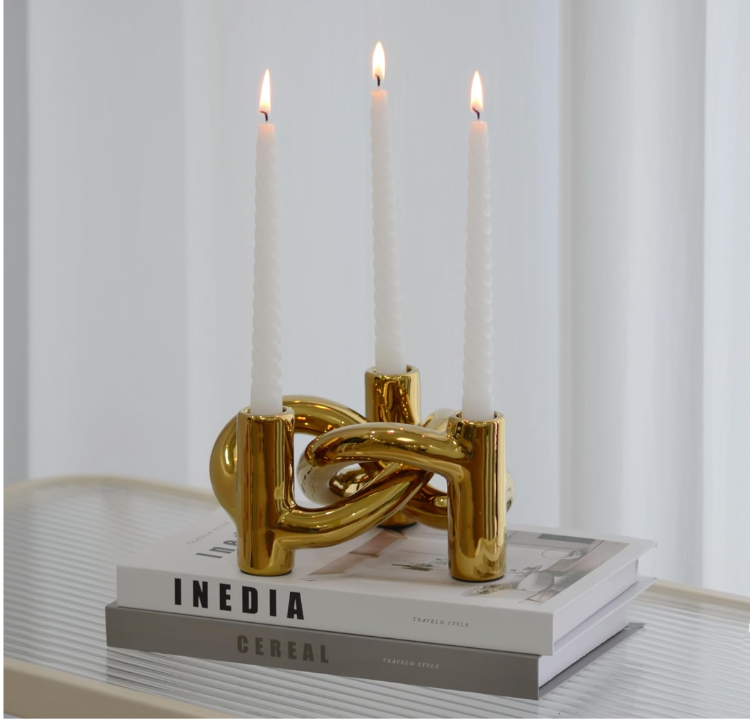 The Crown – Triple Taper Candle Holder