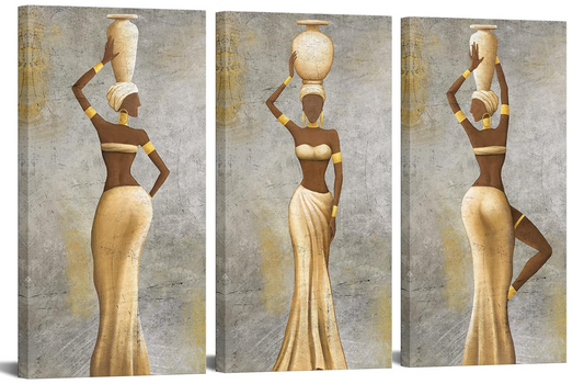 Rhythms of Her Day – Triptych