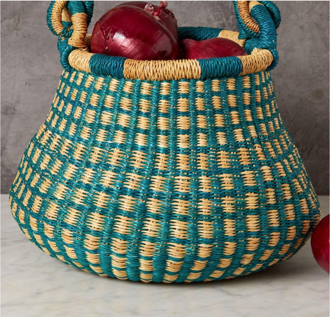 Anansi Basket – Handwoven African Basket