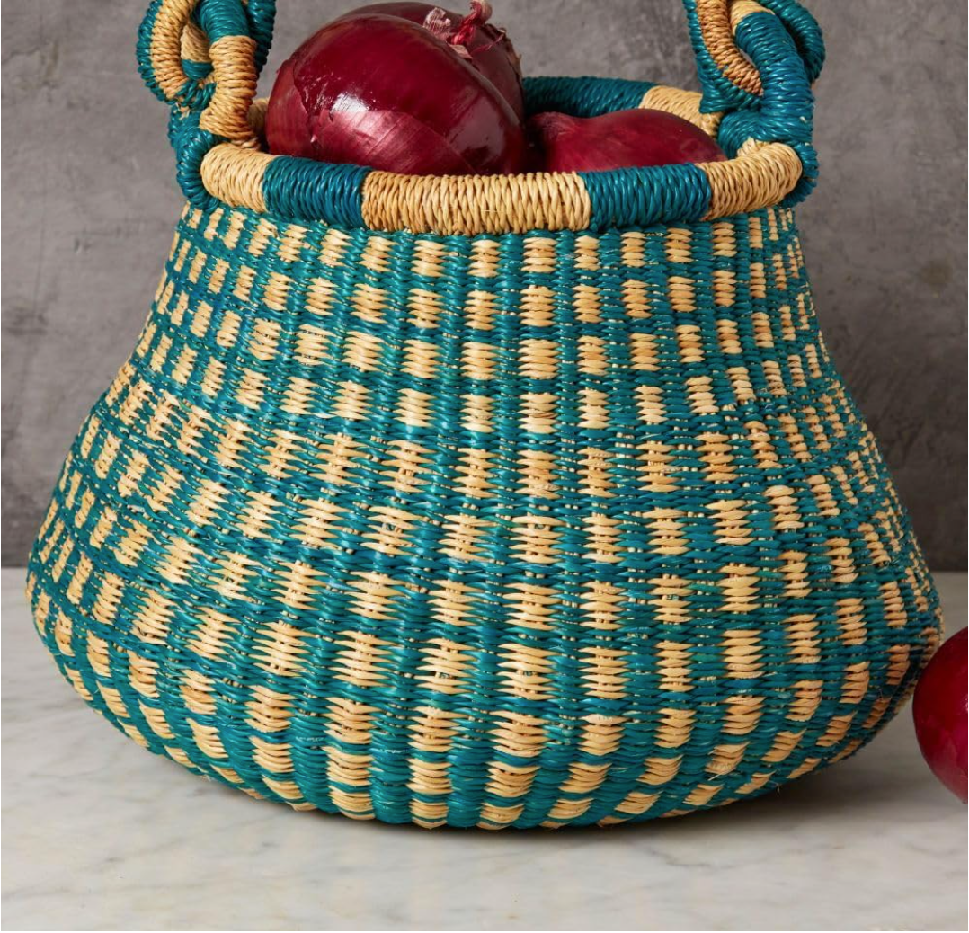 Anansi Basket – Handwoven African Basket