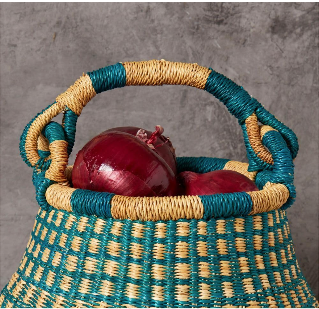 Anansi Basket – Handwoven African Basket