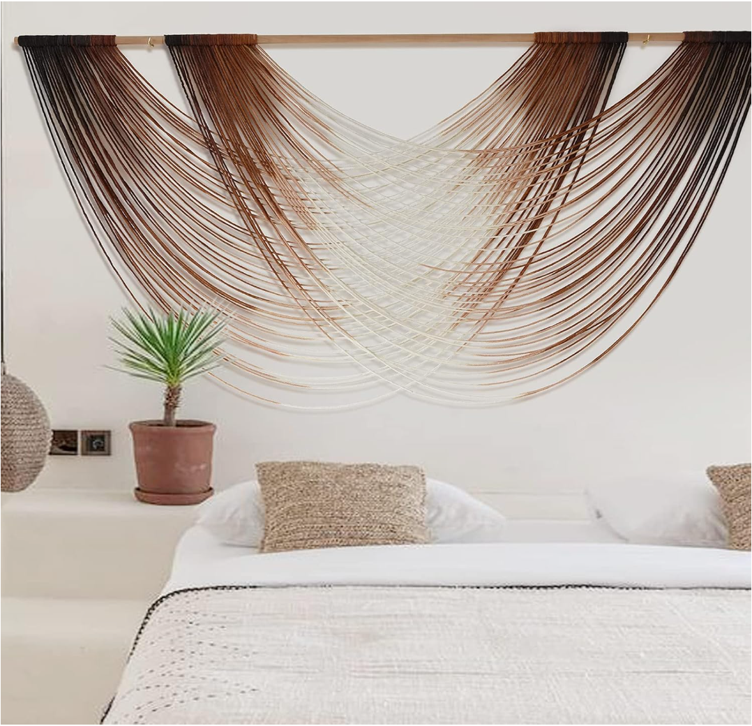 Sannu Wall Weave – Dip-Dyed Macrame Wall Art