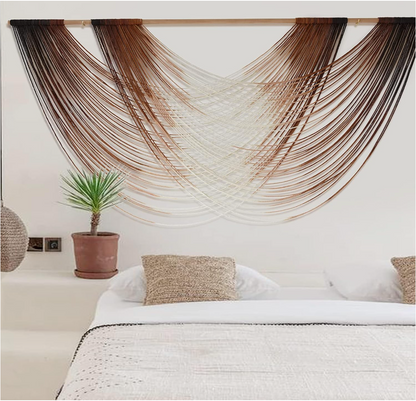Sannu Wall Weave – Dip-Dyed Macrame Wall Art