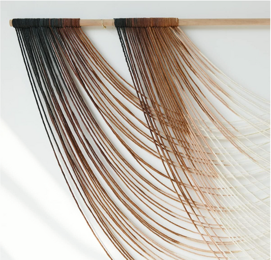 Sannu Wall Weave – Dip-Dyed Macrame Wall Art
