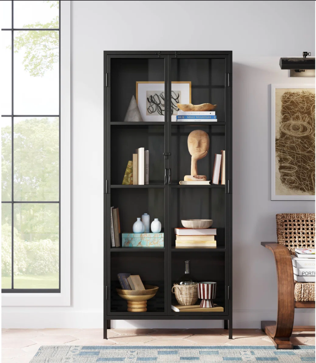 Tranquil Tɛm – Handcrafted Teak Figurine