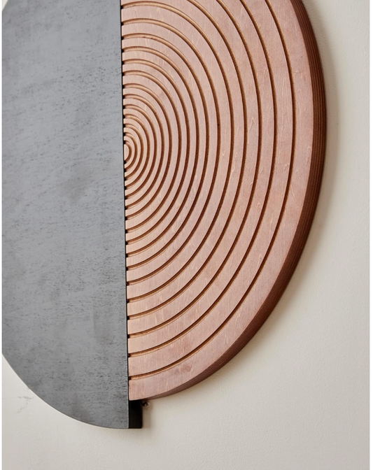 Selene – Wooden Geometric Wall Panel