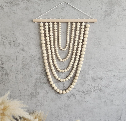 Oju Pearl – Beaded Wall Hanging