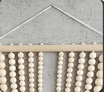 Oju Pearl – Beaded Wall Hanging