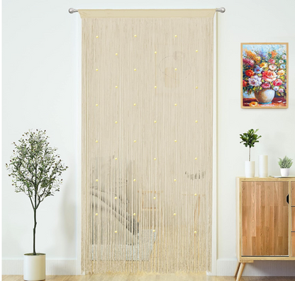 Kadi Charm Beaded Doorway Curtain