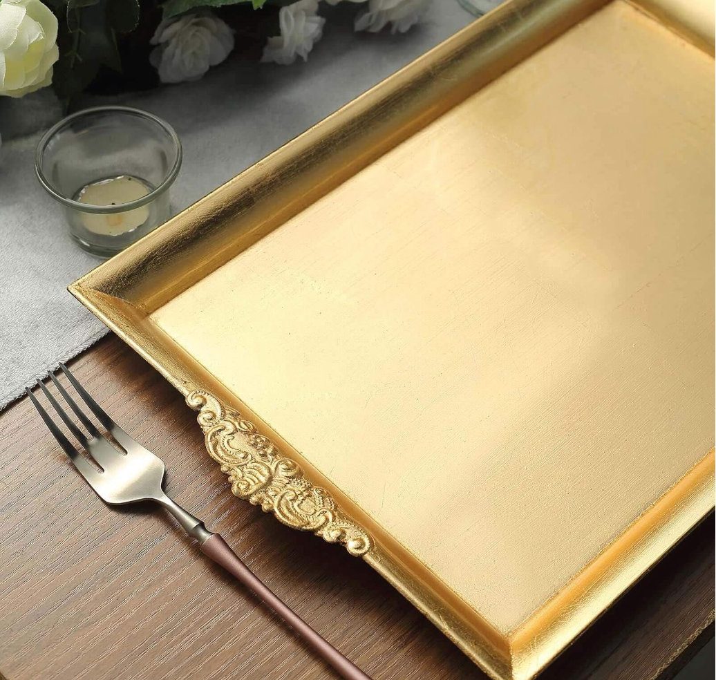 Musa Golden Tray Set