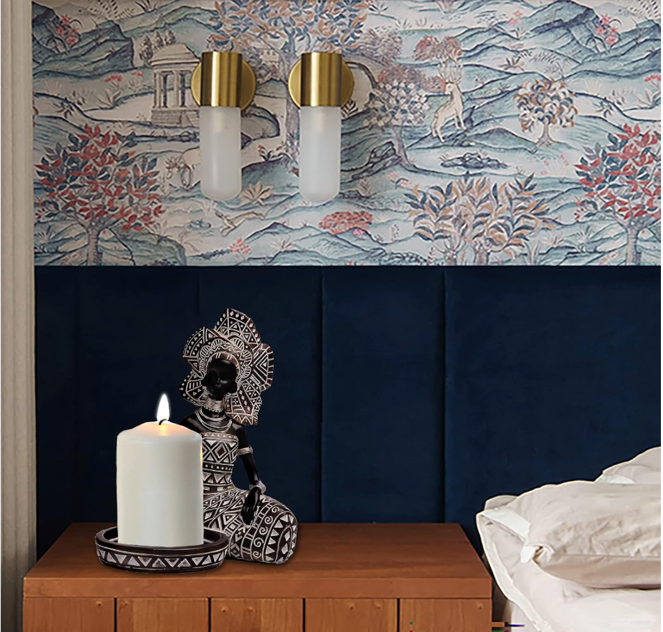 Queen Halima Candle Holder Sculpture