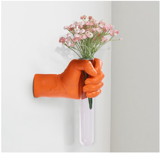 Mikono | Wall-Mounted Hand Sculpture Vase