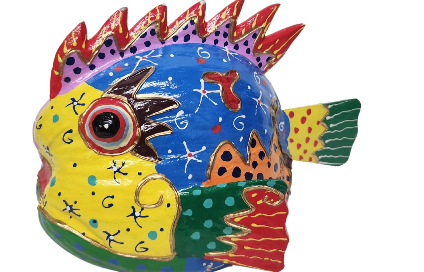 Mami Coco | Handmade Coconut Wood Wall Sculpture