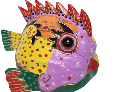 Mami Coco | Handmade Coconut Wood Wall Sculpture