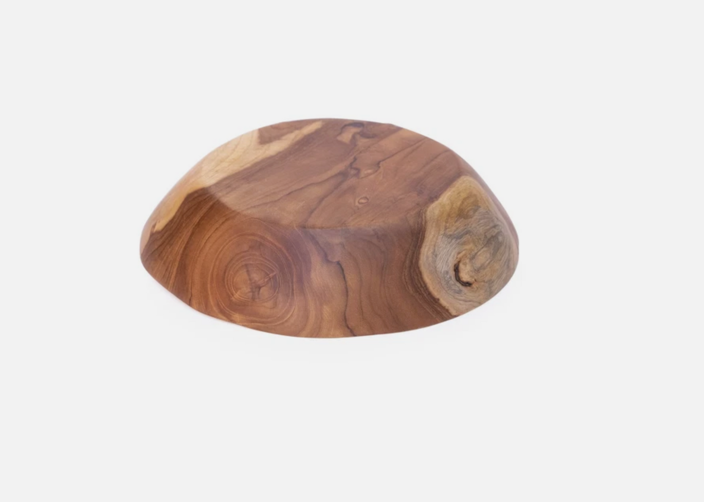 Kaya Carved Teak Bowl